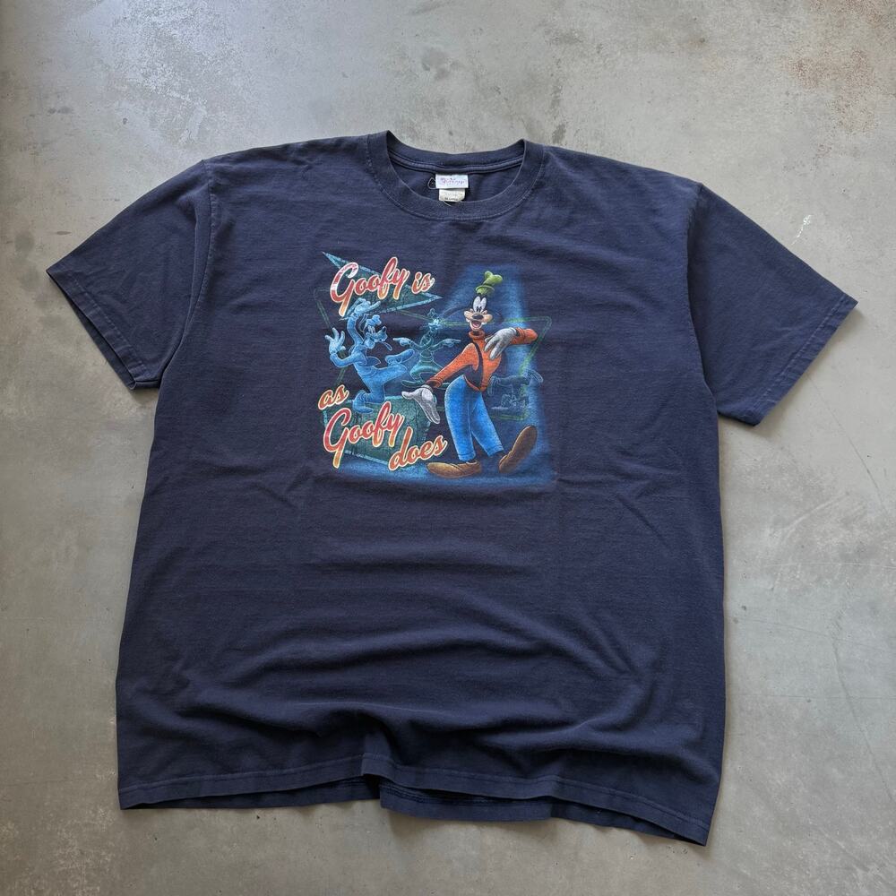Vintage 90s Goofy Is As Goofy Does Disney Classic Retro Graphic T-shirt Size 2XL